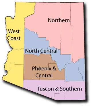 Arizona Campgrounds, Arizona Camping Locations